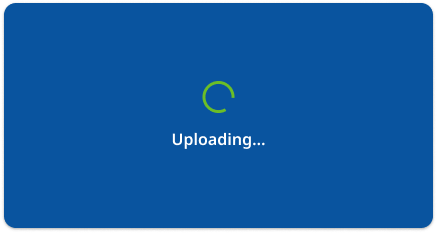 Image of loading spinner component